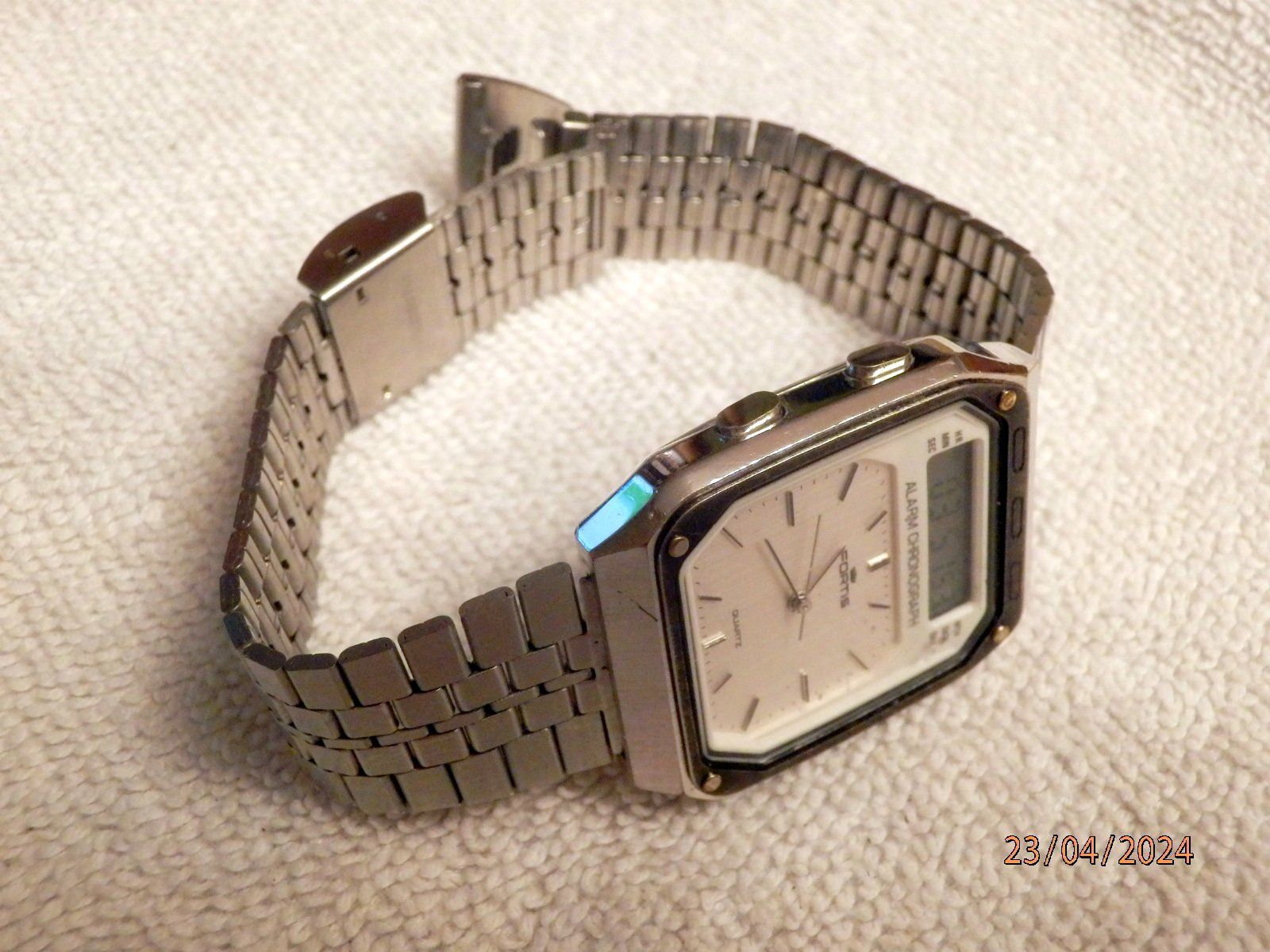 Fortis Orologi: Fortis, Quartz, Two Timer, Chronograph, Multifunktion – Usato da Ueberstorf venduto da dinbau 3