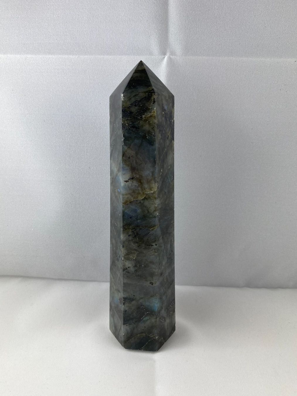 Minerali & Pietre curative: Labradorit Spitze 4.5cm 4.7cm 19.5cm 651g – Usato da Schinznach Bad venduto da Prosperos 3
