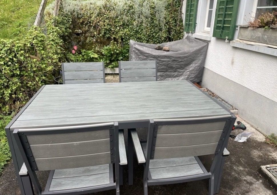 Tischset: Gartentisch mit Stühlen – Gebraucht aus Glarus von chr_s287 4