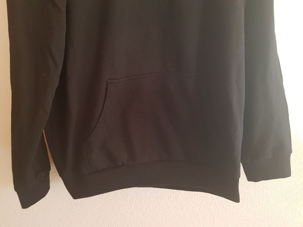 GEMO - Pull à capuche noir -  M 3