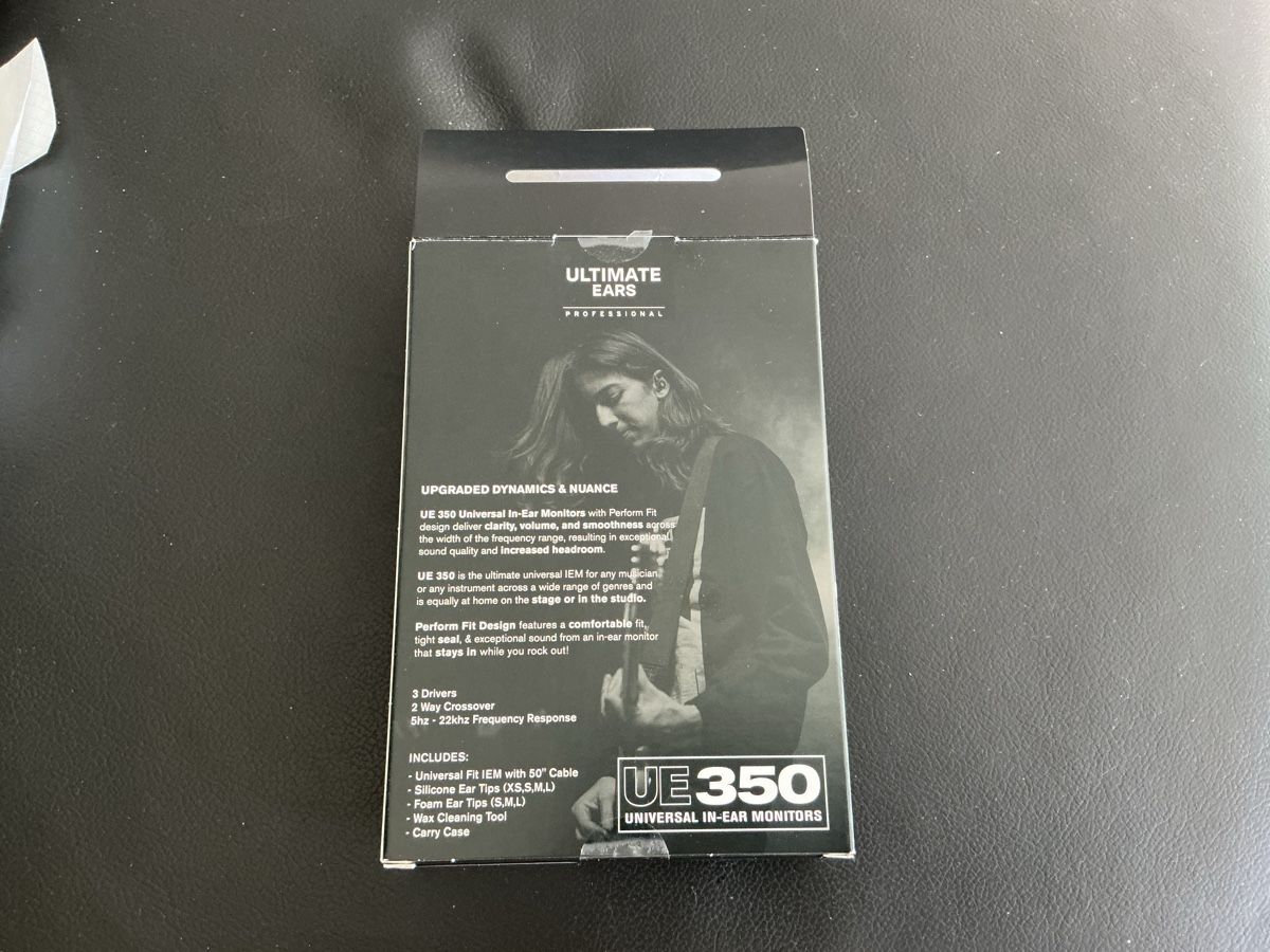 Ultimate Ears Cuffie: Ultimate Ears UE350 – Nuovo (secondo la descrizione) da Basel venduto da kahuna25 4