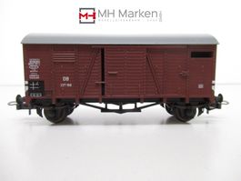 Roco Gedeckter Güterwagen mit Federpuffer DB o. OVP DC/GS H0