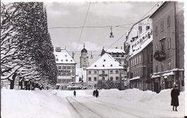 LA CHAUX - de - FONDS, le début du POD en hiver