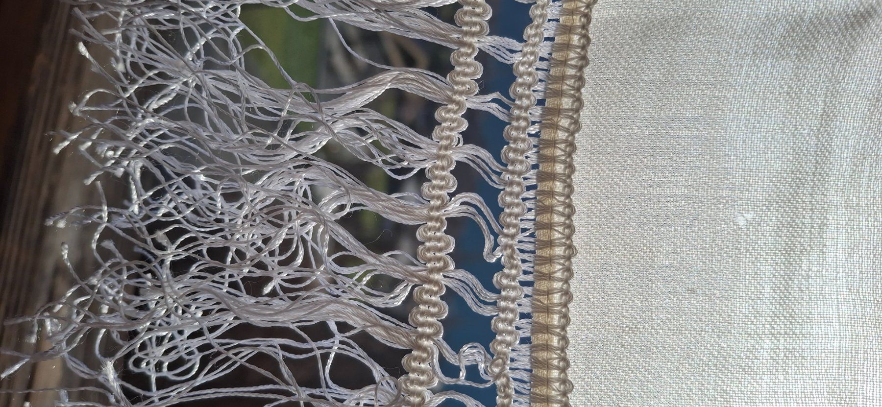 Foulard & Sciarpe: Schönes Foulard mit Fransen – Usato da Brienz BE venduto da mondchatz1 2