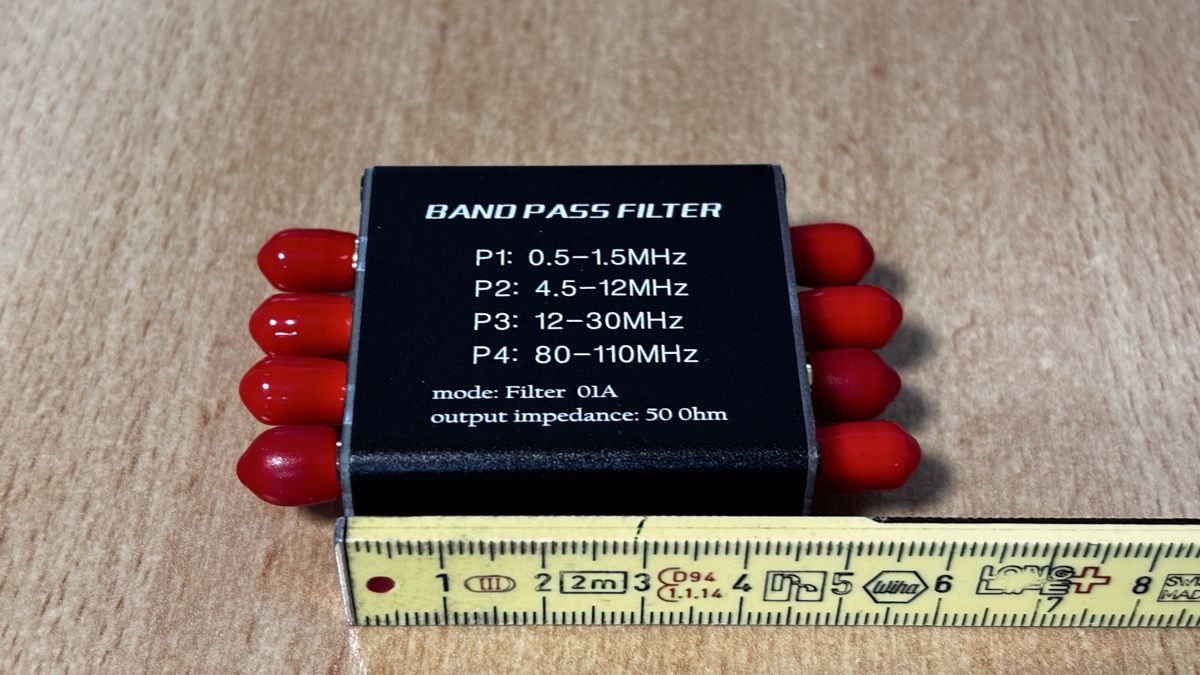 Radiocomunicazione: Bandpassfilter für SDR‘s – Nuovo e nell'imballaggio originale da Kefikon ZH venduto da Axilonis 1