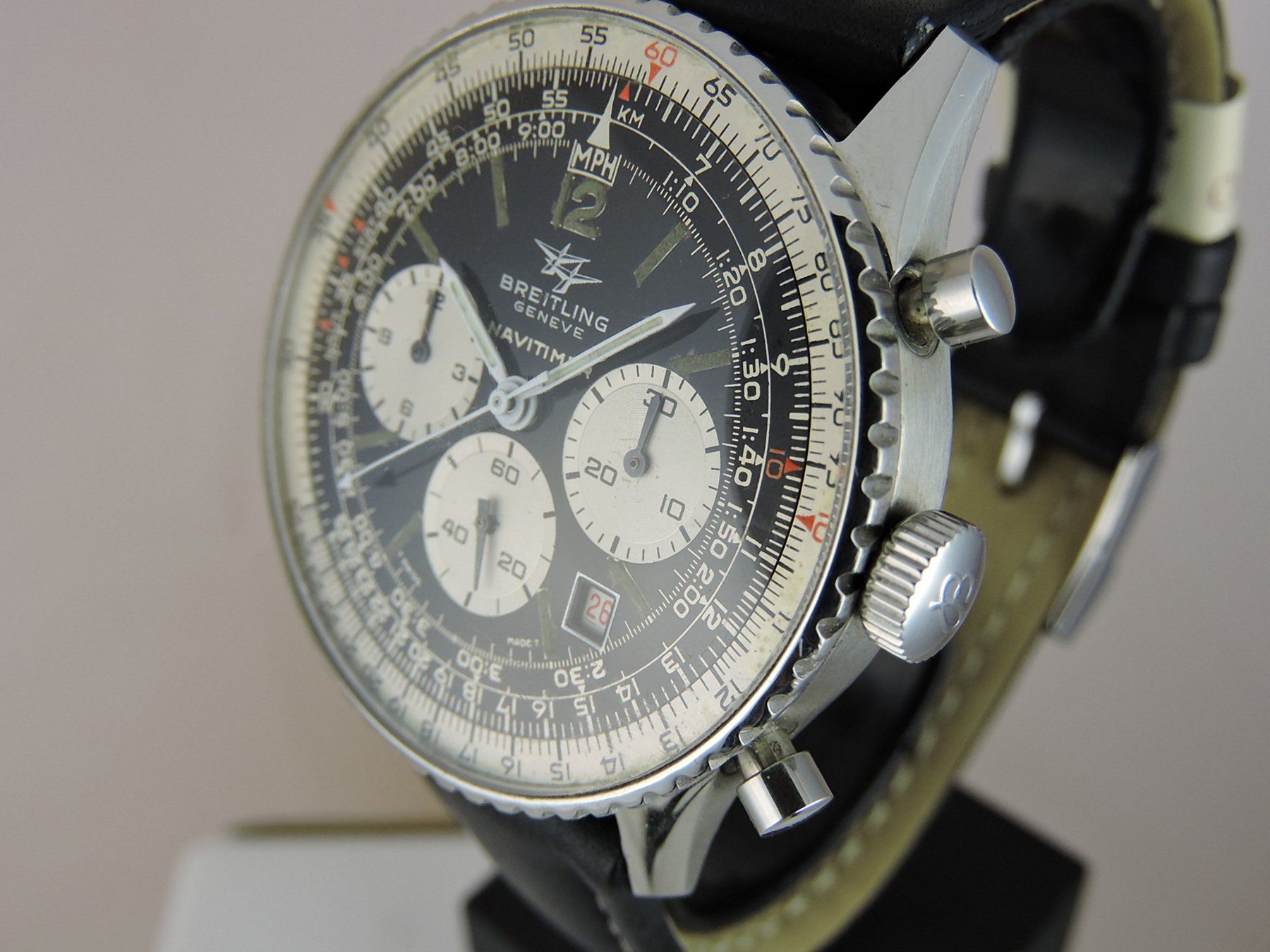 Breitling Orologi: 1973 Breitling Navitimer Chronograph Ref. 7806 - Valj. 7740 – Usato da Bern venduto da Vintage-Oyster 3