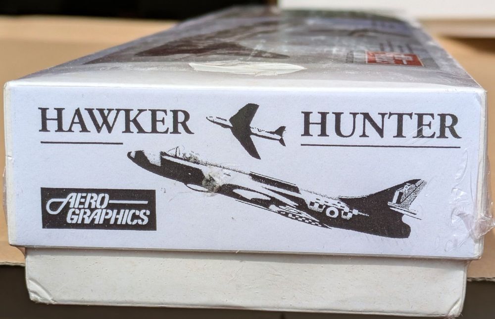 Aero Graphics Hawker Hunter EDF Balsa Holzmodell-Bausatz (Neu und ...