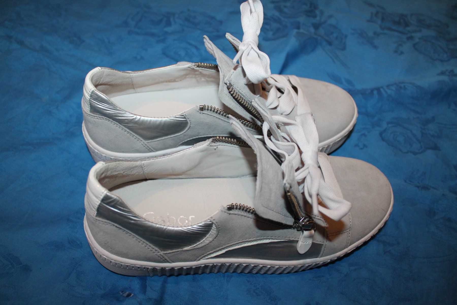 Gabor Scarpe da donna: Gabor Leder Damensneaker Gr.4 Neuwertig – Nuovo (secondo la descrizione) da Schwarzenburg venduto da Enzian1967 7