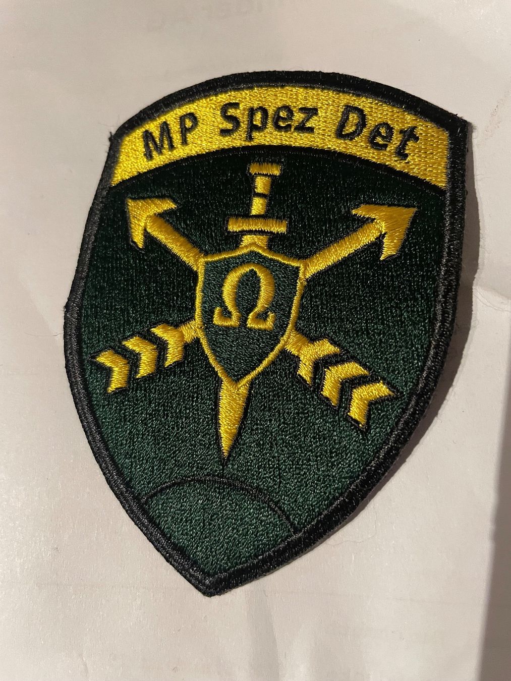 Armée suisse Insignes: Original Patch MP Spet Det – D'occasion à Oberiberg par reimet
