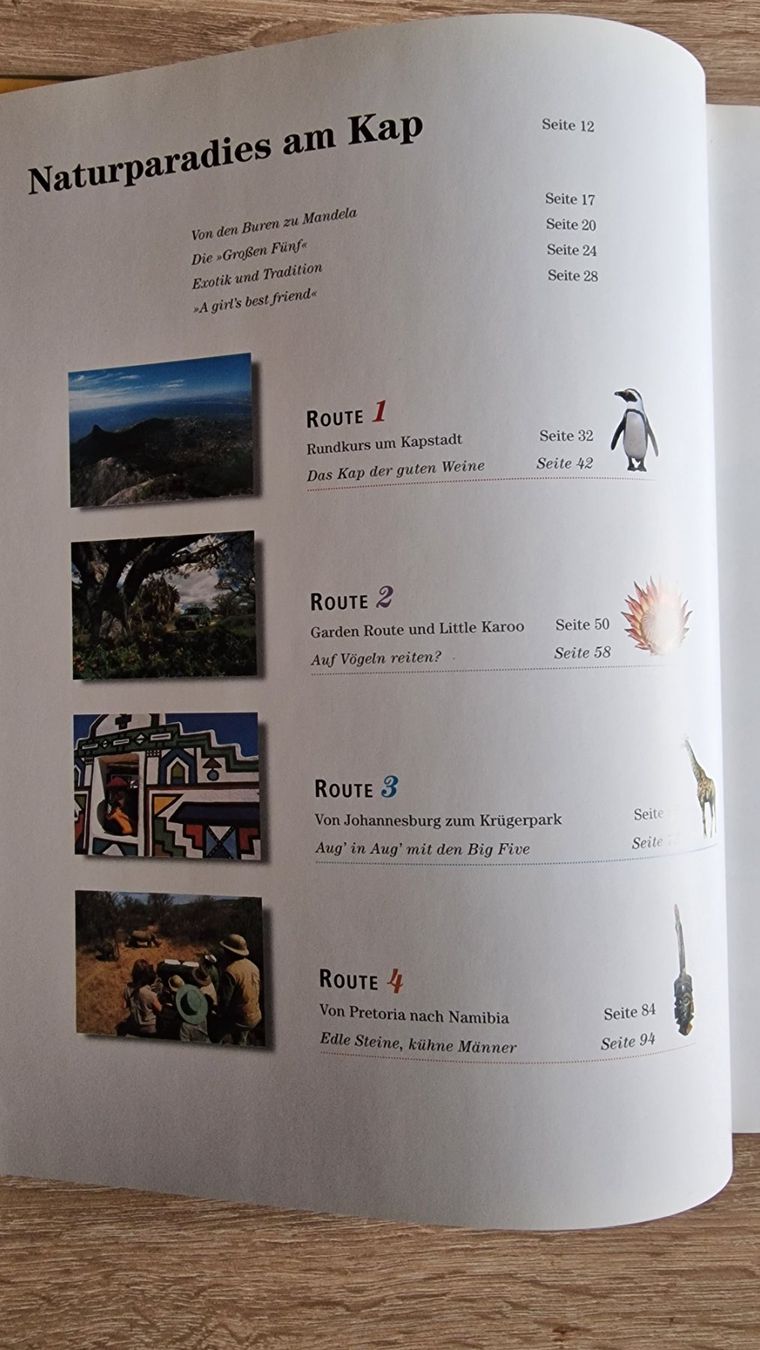 Libri: Buch Traumstrassen Südafrika Namibia – Usato da Zürich venduto da Gabced 2