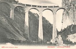 Albula Filisur GR Landwasser Viadukt Bahn