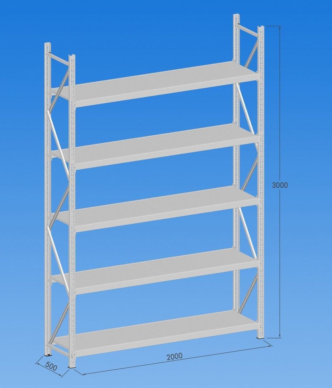 Scaffali: Tablarregal, Tablargestell, Lagerregal – Nuovo e nell'imballaggio originale da Kottwil venduto da Crazyrolf