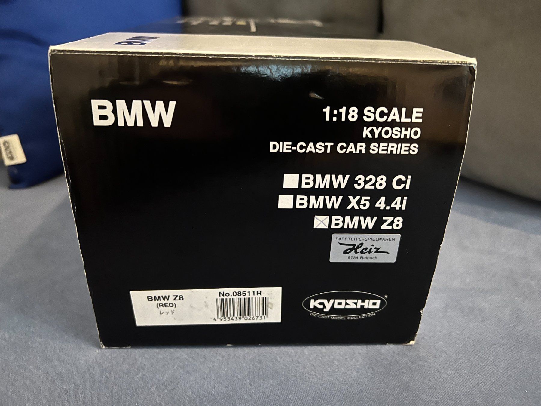 Kyosho Modellini d'auto: BMW Z8 1:18 – Nuovo (secondo la descrizione) da Reinach AG venduto da Pimpmyburger 9