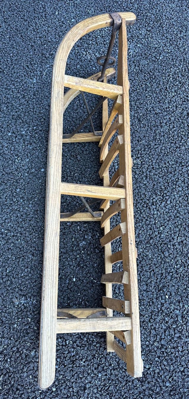 Schlitteln: Alter Holzschlitten – Gebraucht aus Obstalden von Porco13 7