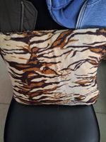 Kissenbezug Tigerfell-Muster 40x40cm guter Zustand