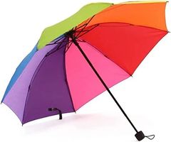 Regenbogen - Regenschirm Knirps