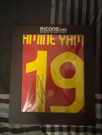 Icons Trikot Lamine Yamal signiert Spanien BARCELONA