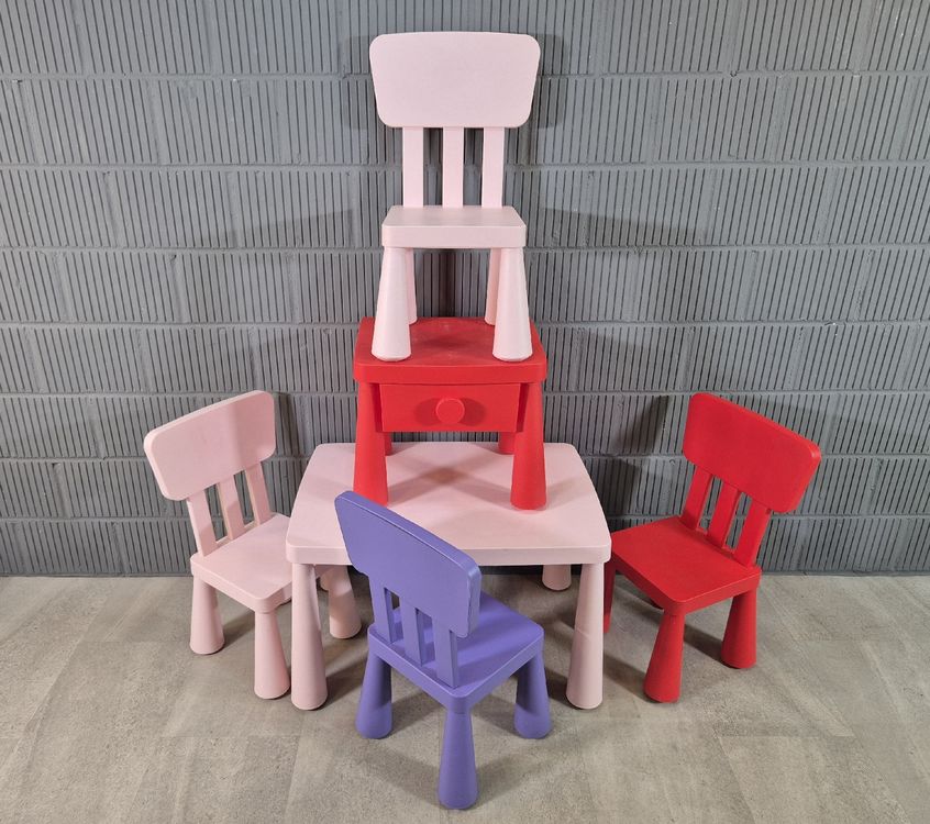 Set Ikea Mammut Kinder Tisch Stuhl Kaufen auf Ricardo