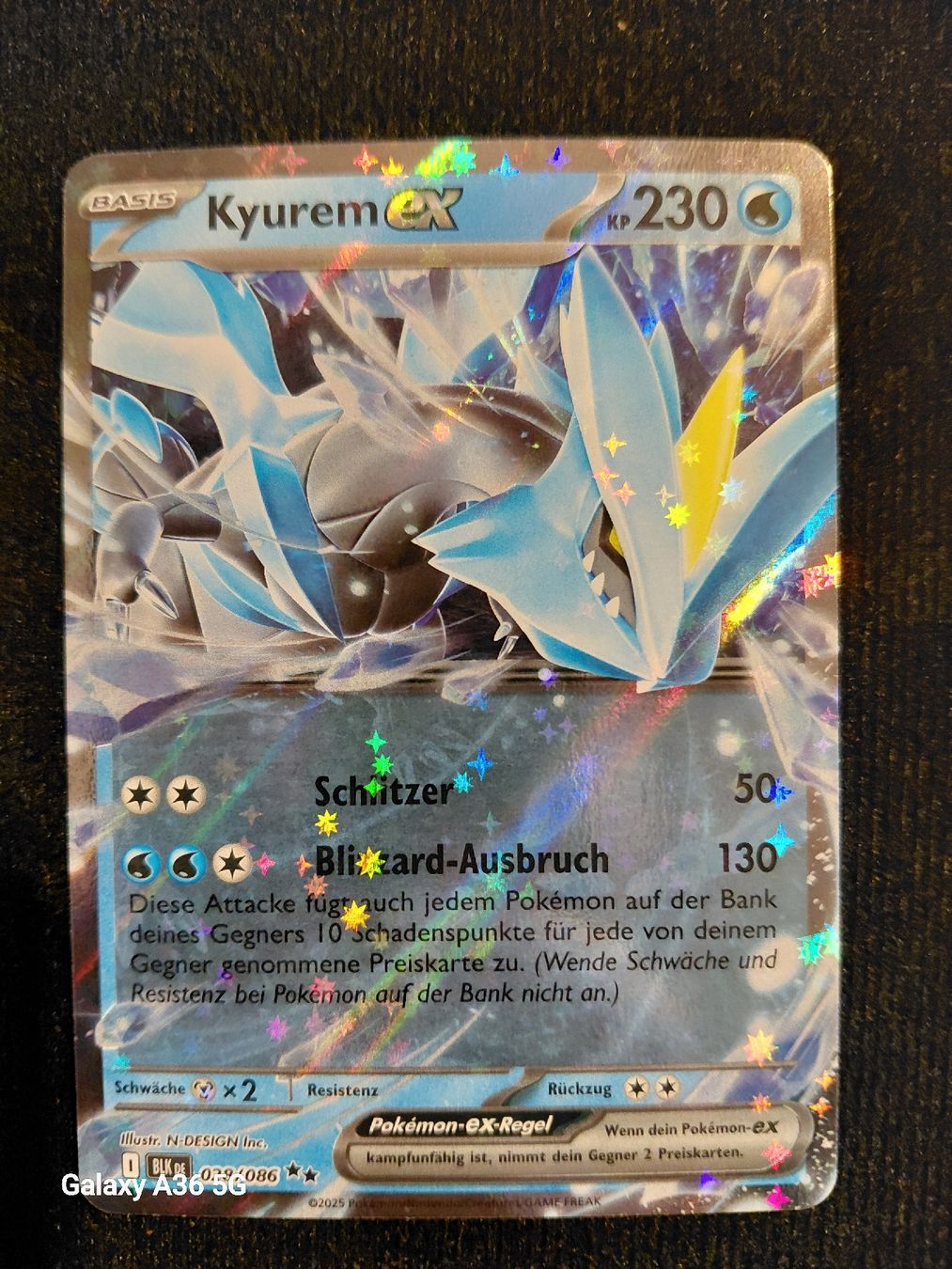Pokémon Carte collezionabili: Kyurem ex 028/086 – Nuovo (secondo la descrizione) da Zuchwil venduto da Sam-ler-in