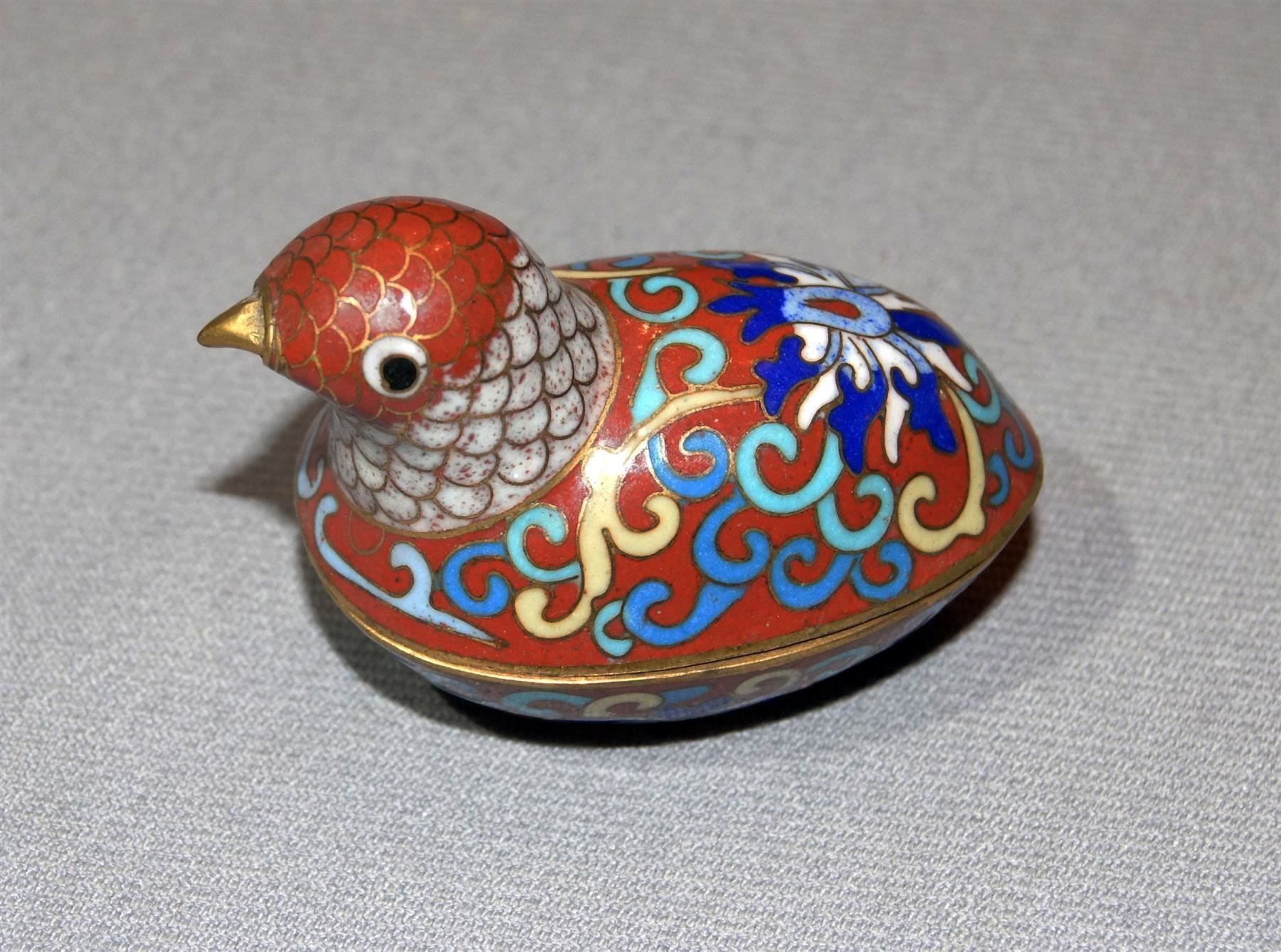 Altro in Cosmetici & Cura: (Pillen-) Dösli Cloisonné Vogel (Nr. 2) – Usato da Geroldswil venduto da ARTEFACTO