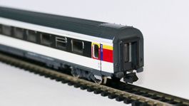 Spur N-Personenwagen von Roco (Einheitswagen IV der SBB)