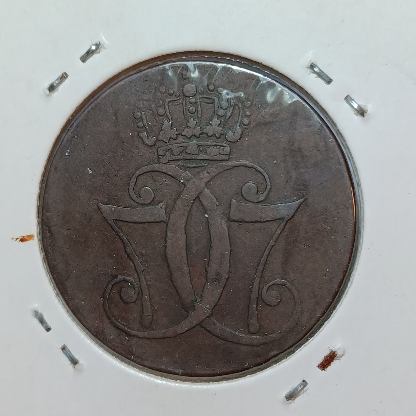 Tutti le monete: 1 Skilling 1771 Dänemark – Usato da Pfäffikon ZH venduto da Welt_Muenzen 1