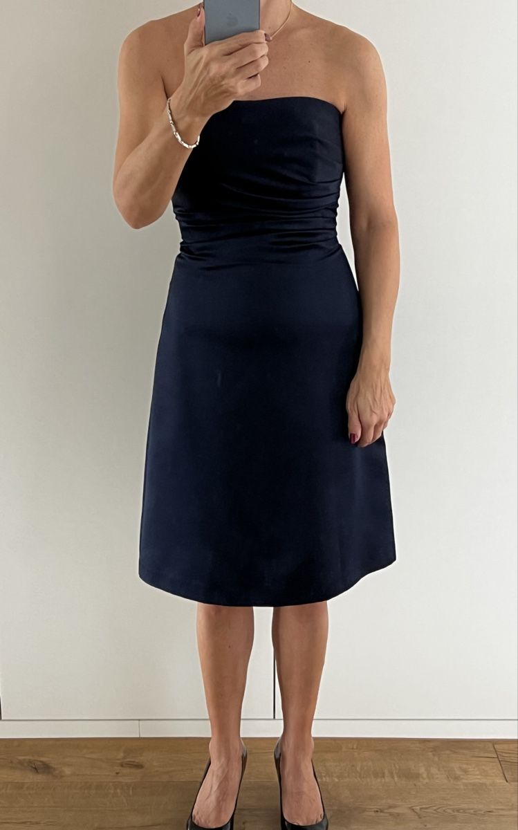 Vestiti: Festliches Kleid - Gr. 34 / Dunkelblau – Usato da Bottmingen venduto da Jerry_03 5