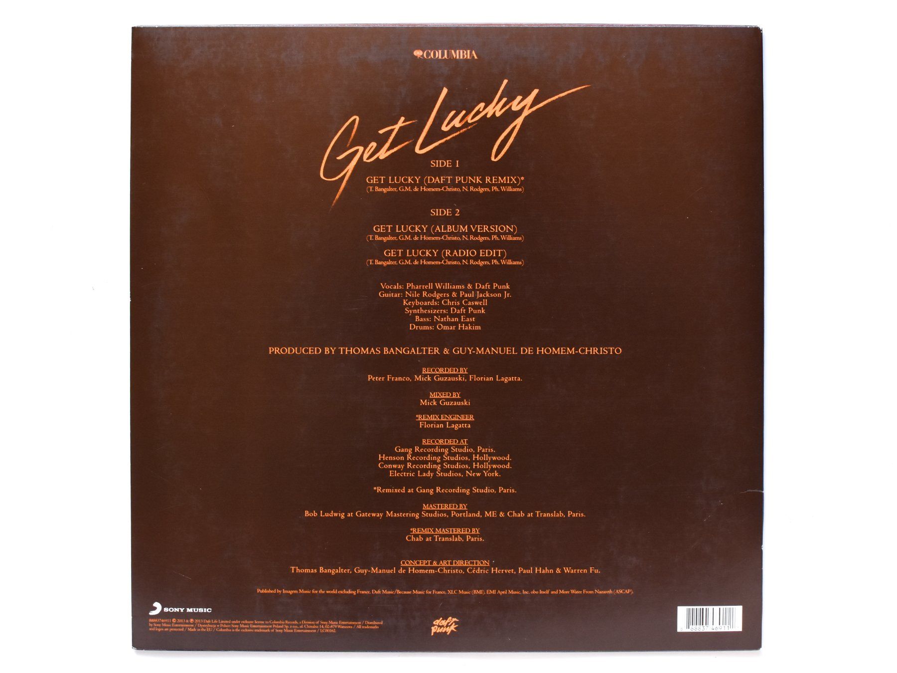 Vinyles: Daft Punk - Get Lucky (Daft Punk Remix) – Neuf (Voir description) à Belmont-sur-Yverdon par ag97 1