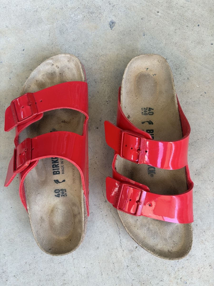 Birkenstock Scarpe da donna: Wenig gebraucht Lack Birkenstock 40/Schmal – Usato da zürich venduto da lottene21 2