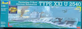 1/144  TYPE XXI  U-2540  Deutsches U-Boot  WW II
