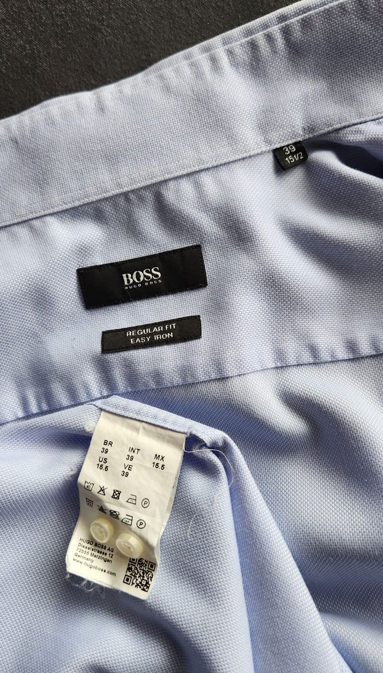 Hugo Boss Camicie: Hugo Boss Hemd, hellblau, Gr. 39, Regular Fit – Usato da Zürich venduto da Stephs13 2