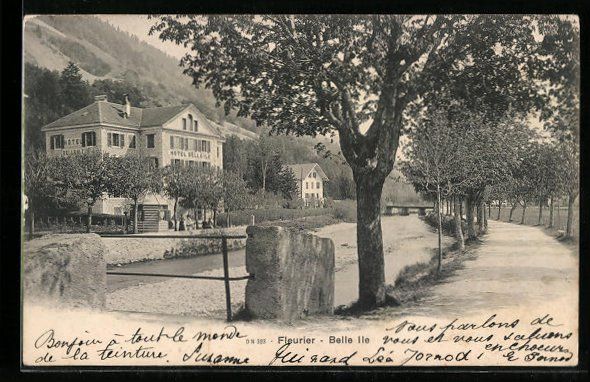 Cartoline postali: AK Fleurier, Belle Ile – Usato da Berlin venduto da bartko-reher