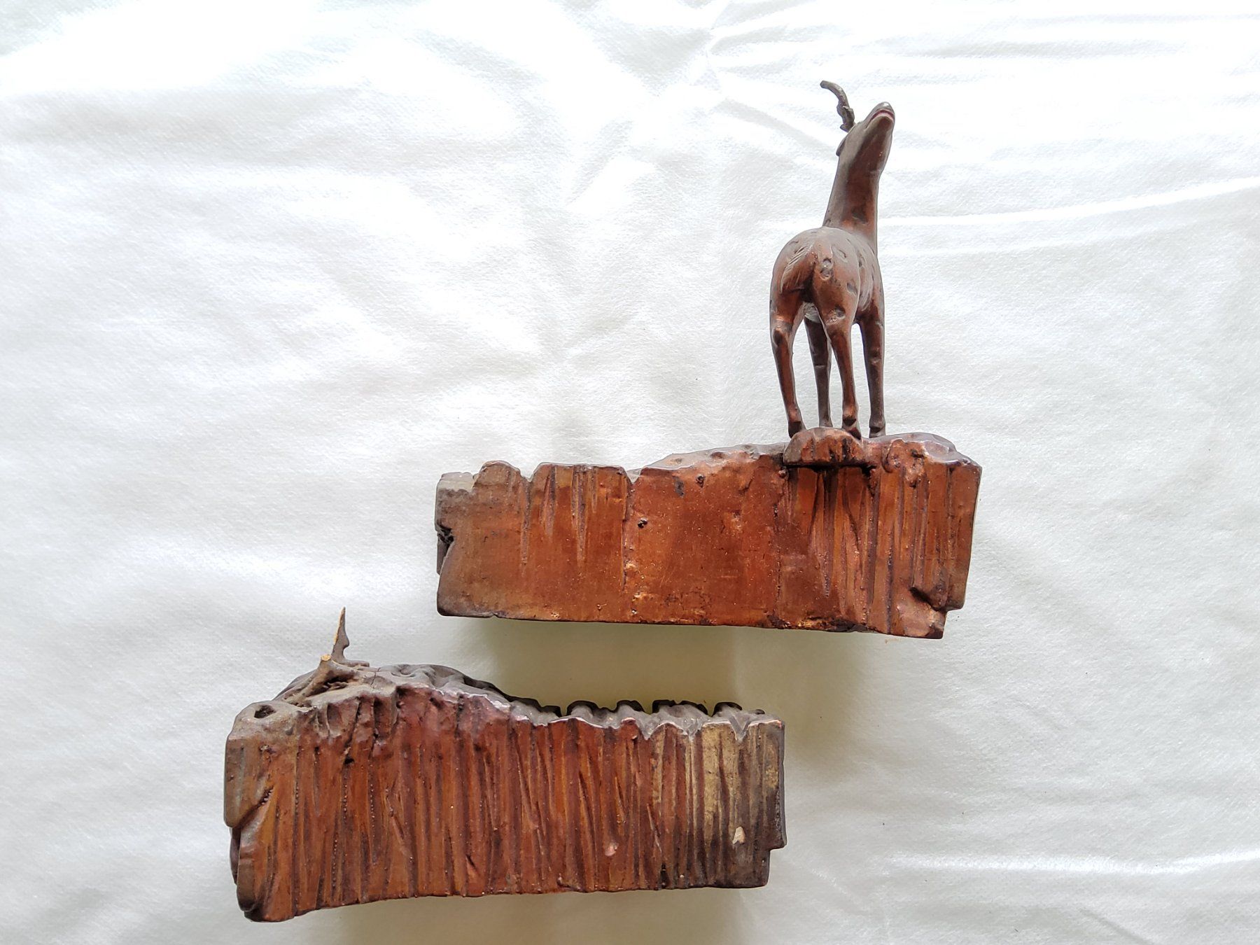 Statuette: Sculpture ancienne en bois  – Difettoso da Malleray venduto da Broc-Mo 7