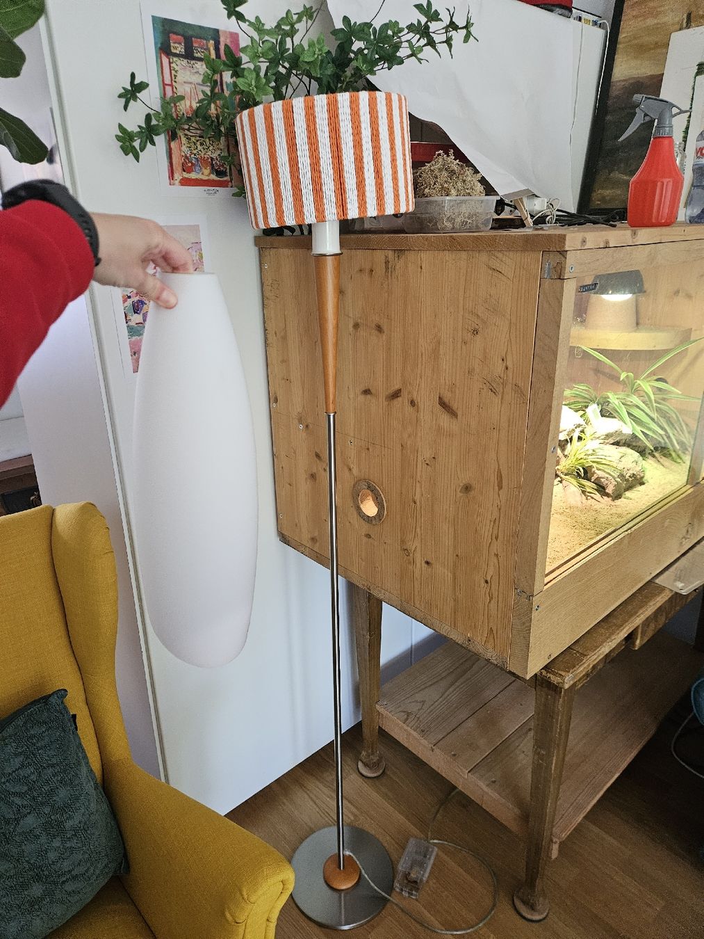 Lampes: Stehlampe – D'occasion à Emmenbrücke par Bluberli