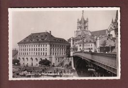 LAUSANNE - Pont Bessières et Cathédrale - 1948
