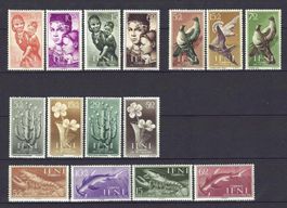 Span Ifni 1954-1957 4 kompl Sätze postfrisch**