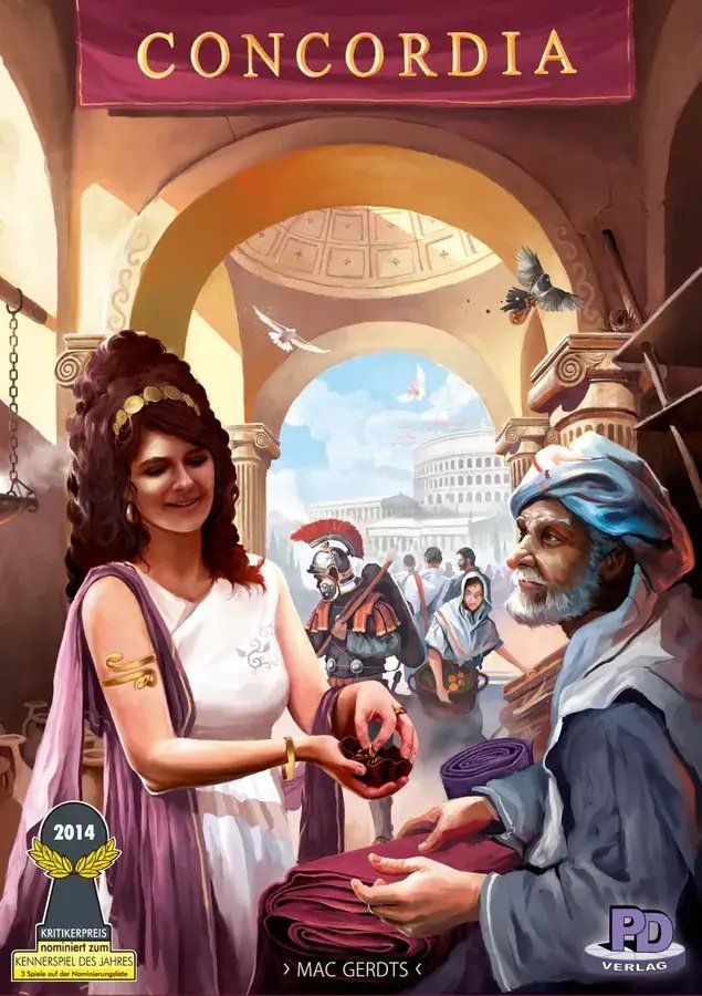 Giochi: Concordia + 6 Erweiterungen – Usato da Pratteln venduto da Jalaika