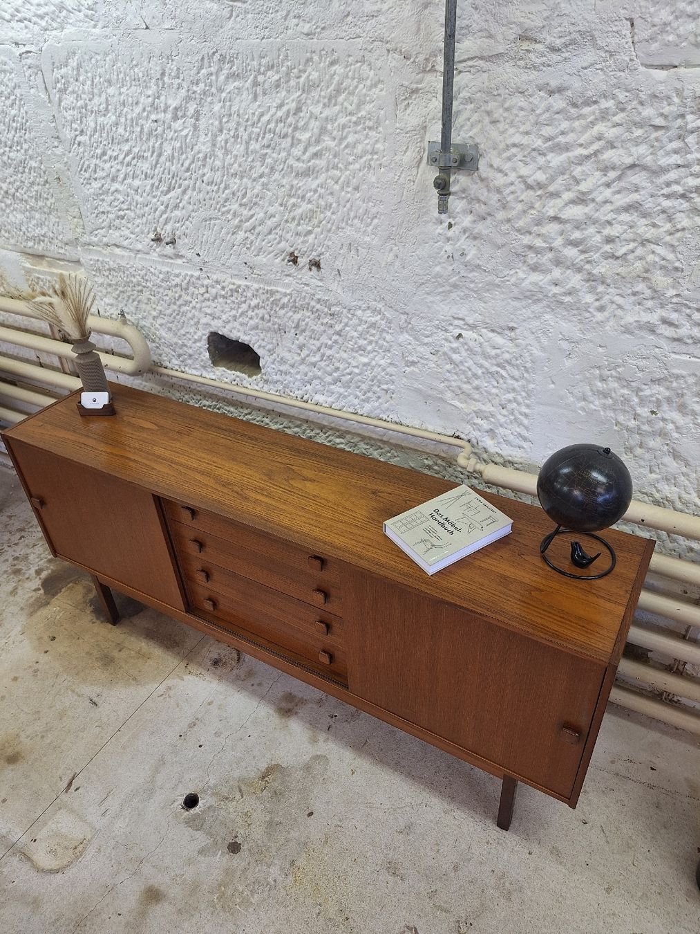 Cassettiere: Danish Teak Sideboard, Mid Century – Usato da Urtenen-Schönbühl venduto da Atelier21_bern 7