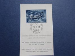 1945 W21 mit ET POSTMUSEUM - SBK 2020 600.00