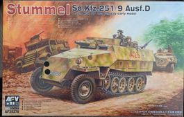 AFV Club 35278 Sd.Kfz. 251/9 Ausf. D early type, Stummel