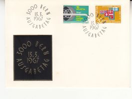 SBK 446 - 447 FDC
