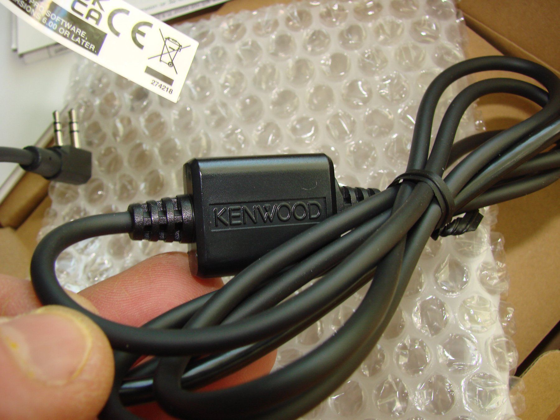 Kenwood Radiocomunicazione: Kenwood Programmierkabel KPG-22U – Nuovo e nell'imballaggio originale da Niederuzwil venduto da Rade 6