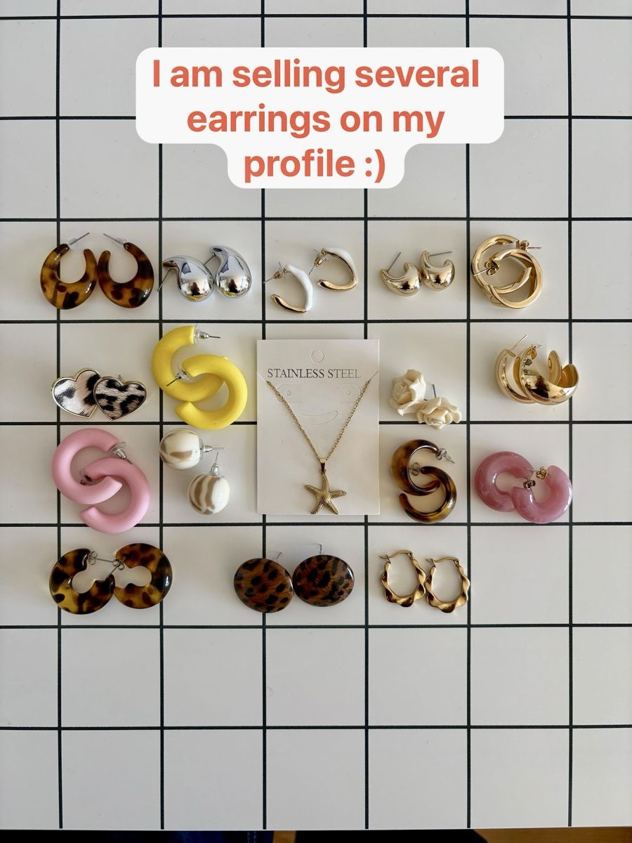 Ohrringe & -stecker: Stylish Earrings ✨ – Neu und originalverpackt aus Zürich von cla_y52m