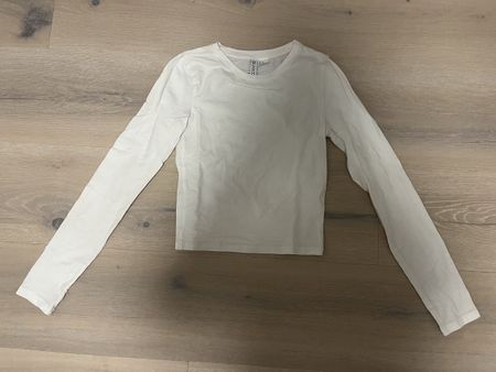 Langarmshirt weiss XS neu