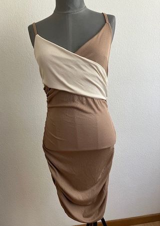 Robe d'été élégante bicolore, taille L