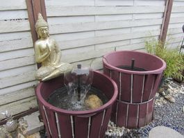 Buddha 🤩 zwei grosse Kopf Masken 53x40 cm+ Kopf