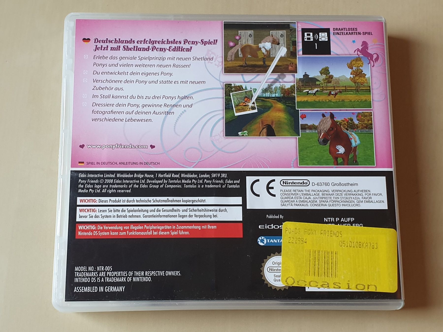 Nintendo Spiele: Pony Friends – Gebraucht aus Stansstad von collectorsshop 1