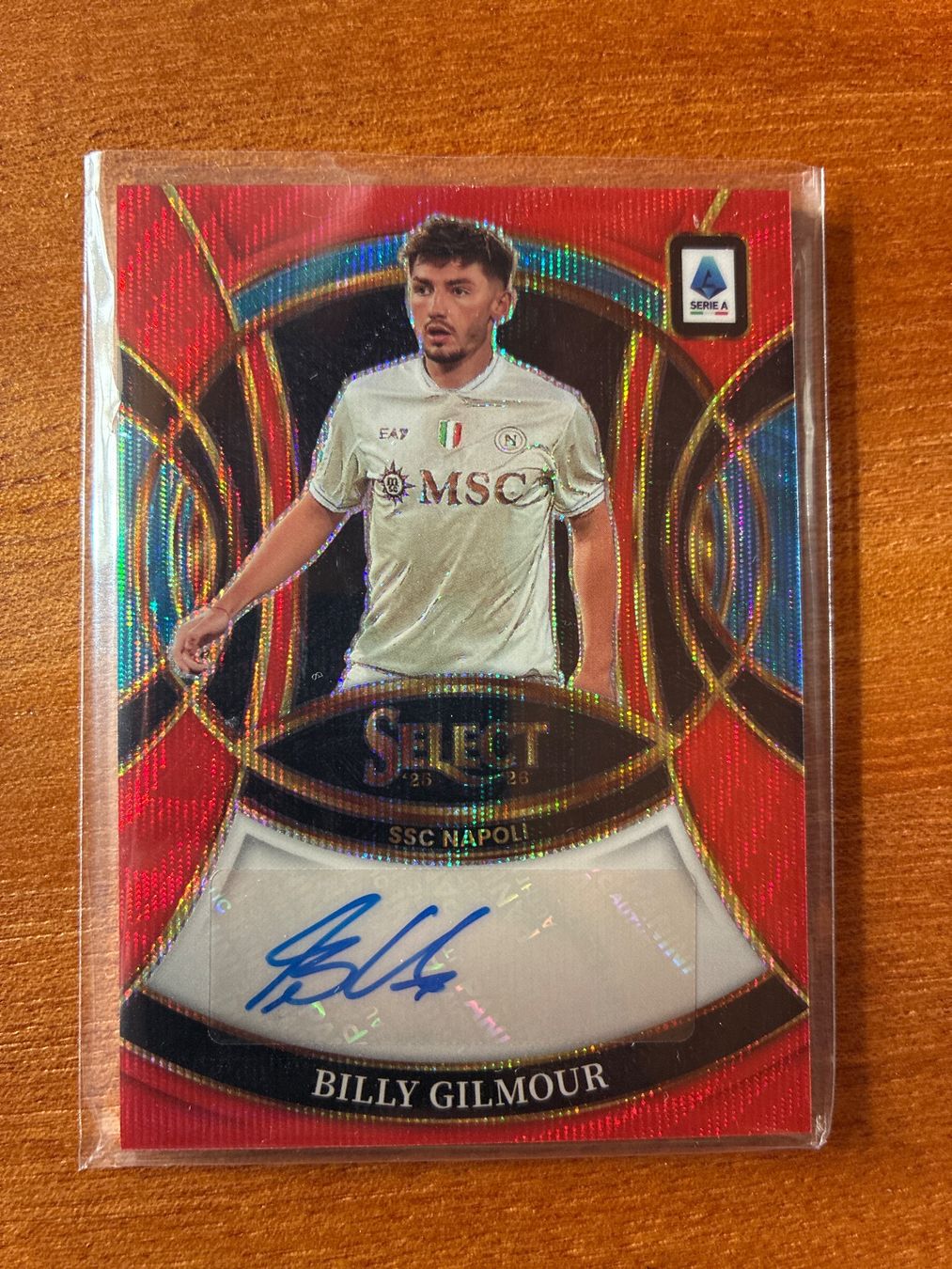 Topps Carte collezionabili: Panini Select Billy Gilmour Napoli Autogramm Red – Usato da Wangenried venduto da Garagara