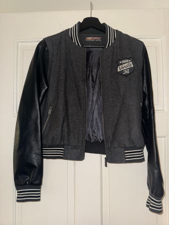 Zara Bomber Varsity Jacket