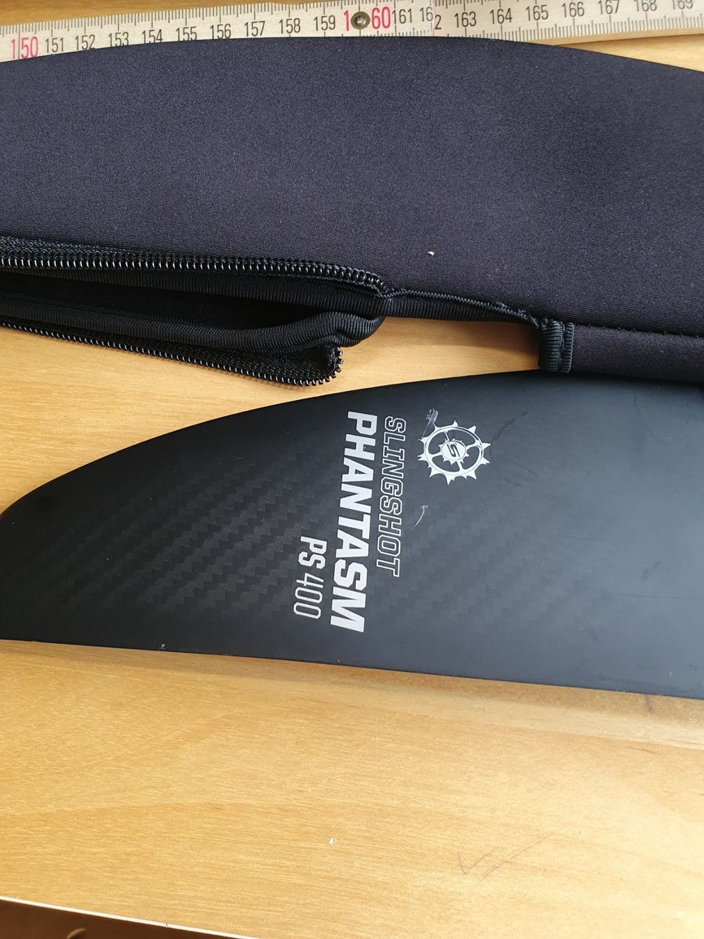 Slingshot Tavole da surf e di nuoto: Foil Phantasm Front Wing FPI 730+ Stabilizer PS400 und Bag – Usato da Silvaplana venduto da Swisskitesurf 1